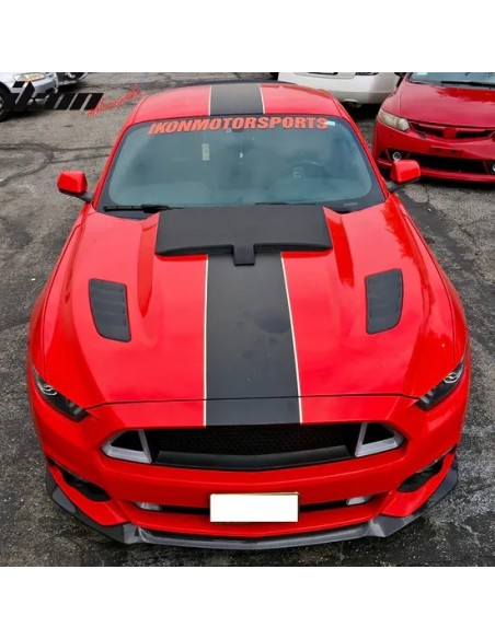 Toma de aire del capó - Sin pintar (MUSTANG 15-17 GT, EcoBoost, V6)