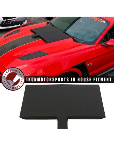 Toma de aire del capó - Sin pintar (MUSTANG 15-17 GT, EcoBoost, V6)