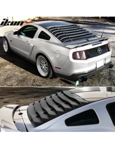 Persianas de ventana trasera - Estilo IK (MUSTANG 05-14 Coupé) 2