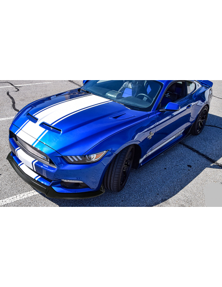 Alerón de mentón/borde del parachoques delantero - Estilo Shelby (MUSTANG 15-17 V6, GT, Ecoboost)