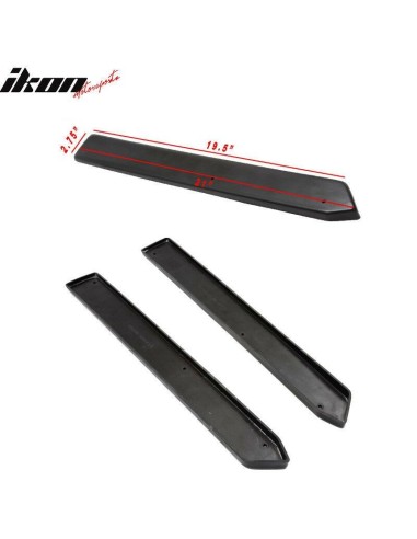 Divisores de parachoques trasero (MUSTANG 10-14)