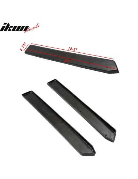 Divisores de parachoques trasero (MUSTANG 10-14)