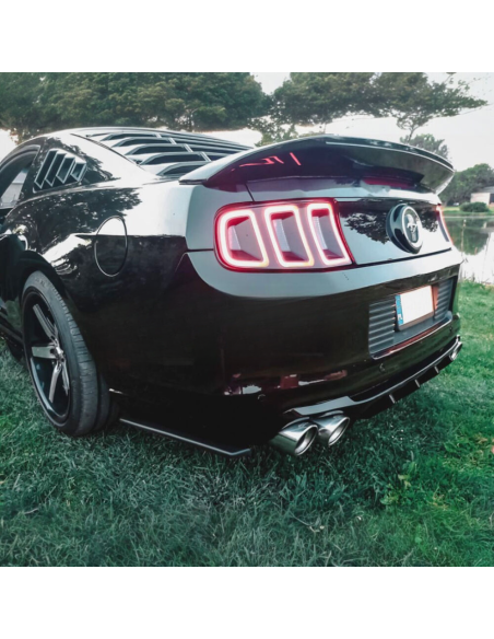 Divisores de parachoques trasero (MUSTANG 10-14)