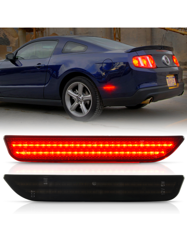 Luces laterales LED dobles para parachoques trasero (MUSTANG 10-14)
