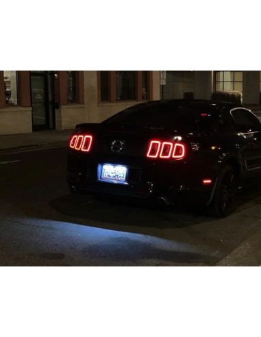 Juego de luces LED para matrícula (MUSTANG 10-14)