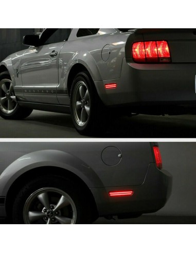 Luces LED laterales para parachoques trasero (MUSTANG 05-09)