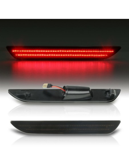 Luces laterales LED dobles para parachoques trasero (MUSTANG 15-17)