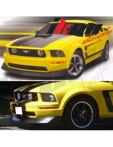 Alerón de barbilla estilo CV (MUSTANG V6 05-09)