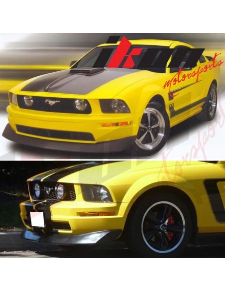 Alerón de barbilla estilo CV (MUSTANG V6 05-09)