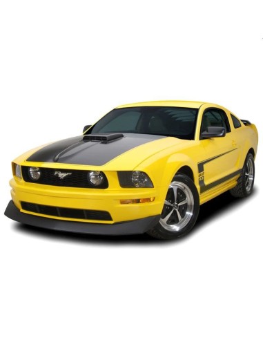 Alerón de barbilla estilo CV (MUSTANG V6 05-09)
