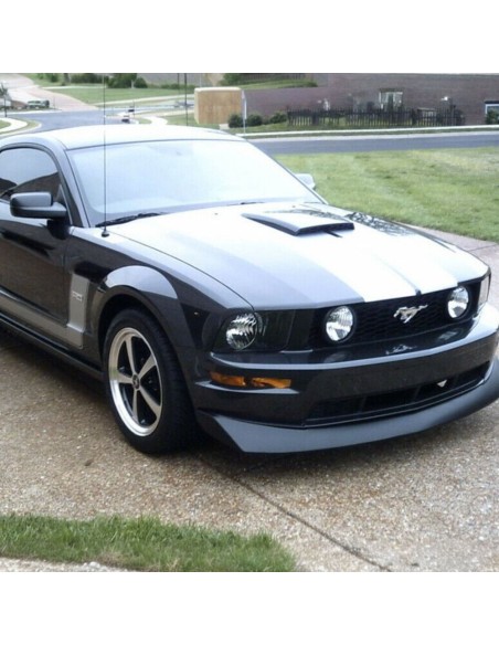 Alerón de barbilla estilo CV (MUSTANG V6 05-09)