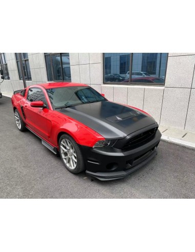 Capó de aluminio - Estilo GT500 - Sin pintar (MUSTANG GT500 10-12, 13-14 Todos)