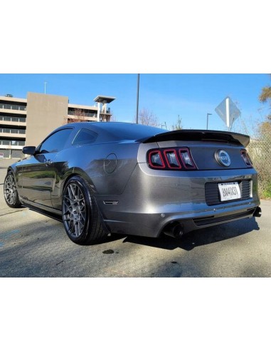 Alerón trasero estilo GT500, negro brillante (MUSTANG 10-14)