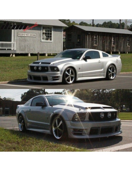 Parachoques delantero estilo RACER - Conjunto (MUSTANG V6 05-09)