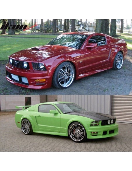 Parachoques delantero estilo RACER - Conjunto (MUSTANG V6 05-09)