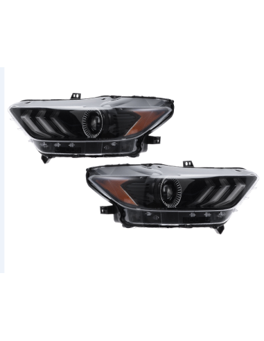 Faros delanteros LED de proyección - Juego (MUSTANG 15-17 EE. UU. y UE)