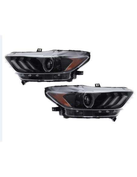 Faros delanteros LED de proyección - Juego (MUSTANG 15-17 EE. UU. y UE)