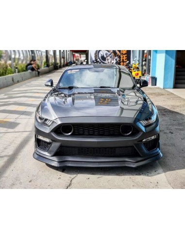 Parachoques delantero estilo MACH1 2021 - Conjunto (MUSTANG 15-17 V6, Ecoboost, GT)