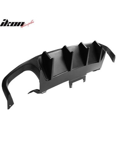 Difusor trasero de cuatro orificios - Estilo de competición V2 (MUSTANG 13-14)