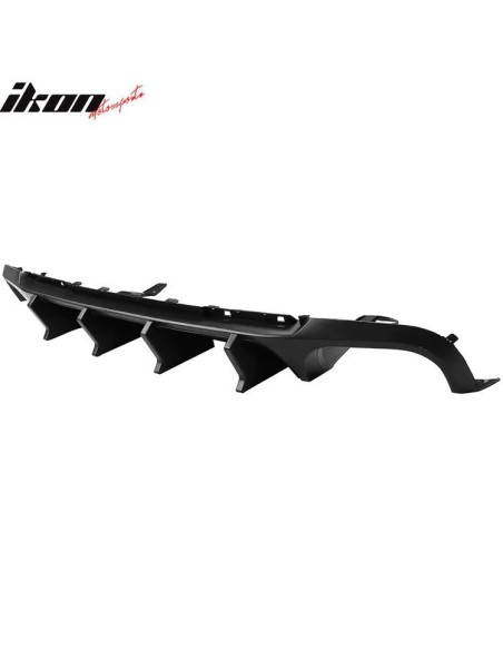 Difusor trasero de cuatro orificios - Estilo de competición V2 (MUSTANG 13-14)