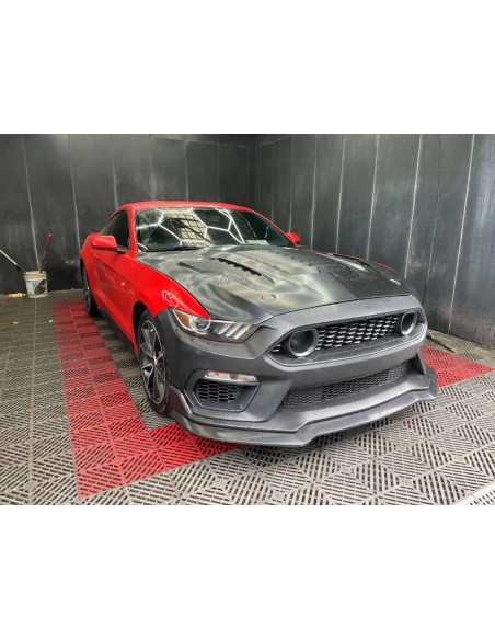 Capó de aluminio - Estilo GT500KR 1:1 (MUSTANG 15-17 V6, GT, Ecoboost)