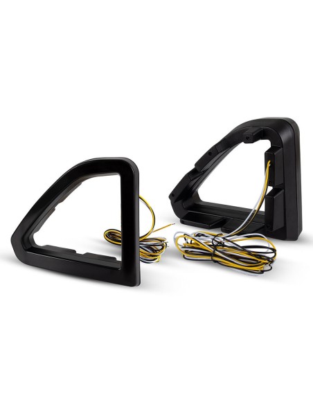 Luces LED de parrilla delantera + señal de giro dinámica (MUSTANG 15-17)