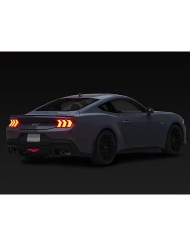 Rear Diffuser & Fog Light – Dark Horse Style (MUSTANG 24-25)