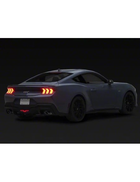 Rear Diffuser & Fog Light – Dark Horse Style (MUSTANG 24-25)