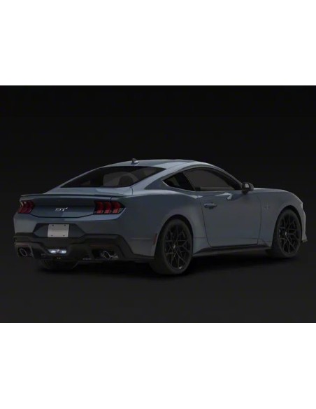 Rear Diffuser & Fog Light – Dark Horse Style (MUSTANG 24-25)