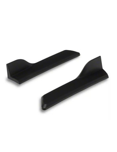 Alerones del difusor trasero - Negro mate (MUSTANG 24-25)