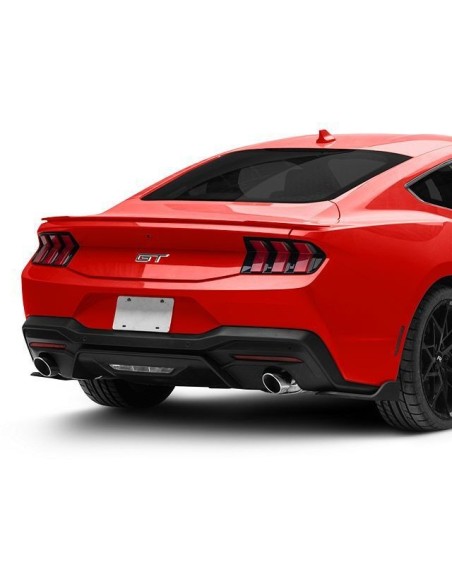 Alerones del difusor trasero - Negro mate (MUSTANG 24-25)