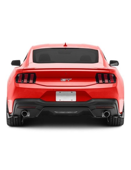 Alerones del difusor trasero - Negro mate (MUSTANG 24-25)