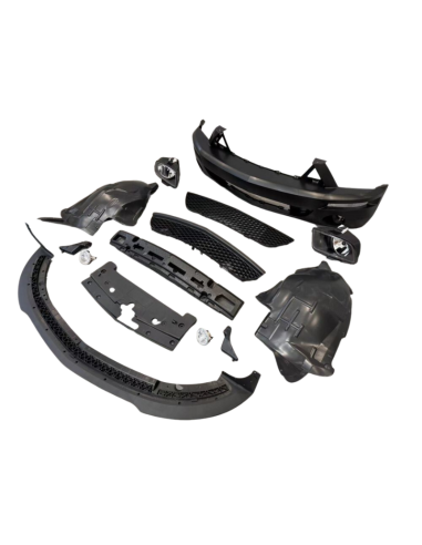 Kit de conversión de parte delantera + iluminación para Shelby GT500 (MUSTANG 05-09)