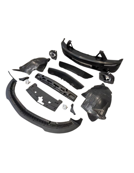 Kit de conversión de parte delantera + iluminación para Shelby GT500 (MUSTANG 05-09)