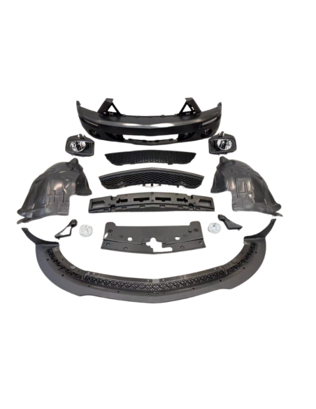 Kit de conversión de parte delantera + iluminación para Shelby GT500 (MUSTANG 05-09)