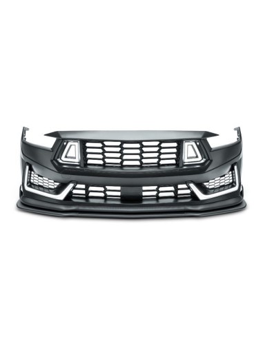Front Bumper - Dark Horse Style w/LED - Set (MUSTANG 24-25 GT, Ecoboost)
