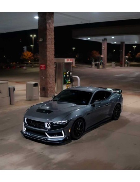 Front Bumper - Dark Horse Style w/LED - Set (MUSTANG 24-25 GT, Ecoboost)