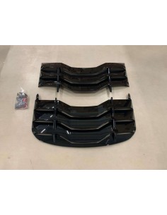 Persianas de ventana trasera - Negro brillante (MUSTANG 24-25 Fastback) 2