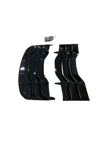 Persianas de ventana trasera - Negro brillante (MUSTANG 24-25 Fastback)