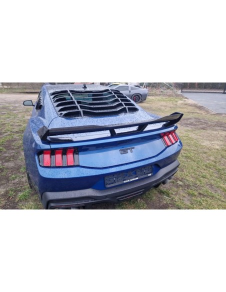 Persianas de ventana trasera - Negro brillante (MUSTANG 24-25 Fastback)