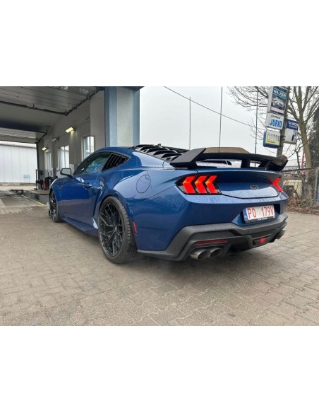 Persianas de ventana trasera - Negro brillante (MUSTANG 24-25 Fastback)