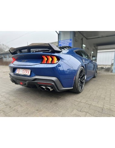 Persianas de ventana trasera - Negro brillante (MUSTANG 24-25 Fastback)