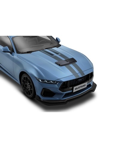 Alerón de parachoques delantero - Negro mate (MUSTANG 24-25 GT, Ecoboost)