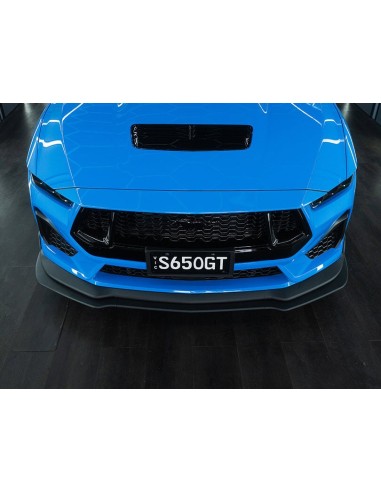 Alerón de parachoques delantero - Negro mate (MUSTANG 24-25 GT, Ecoboost)