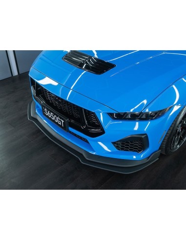 Alerón de parachoques delantero - Negro mate (MUSTANG 24-25 GT, Ecoboost)