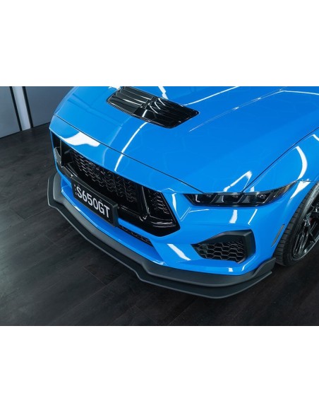 Alerón de parachoques delantero - Negro mate (MUSTANG 24-25 GT, Ecoboost)