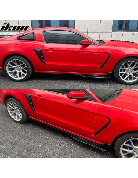 Faldones laterales estilo GT500 (MUSTANG 10-14)