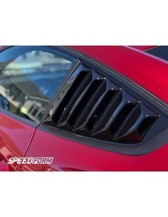 Persianas laterales SpeedForm Vintage - Negro brillante (MUSTANG Fastback 15-23)