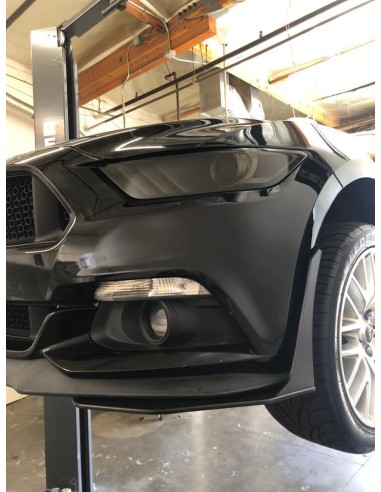 Alerones para el parachoques delantero estilo GT500 (MUSTANG 15-23)
