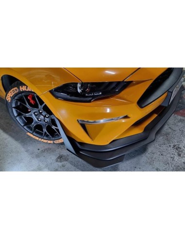 Alerones para el parachoques delantero estilo GT500 (MUSTANG 15-23)